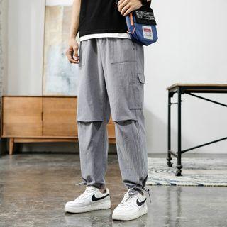 High Waist Cargo Harem Pants