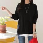 Plain Color Sweatshirt