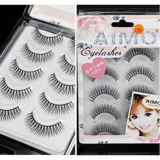 False Eyelashes (5 Pairs)