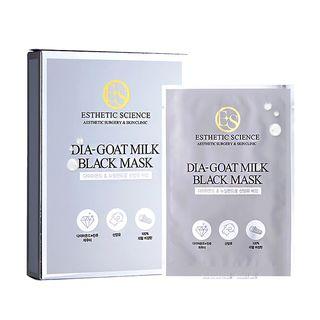 Ipkn - Esthetic Science Dia-goat Milk Black Mask Set 10pcs 25g X 10pcs