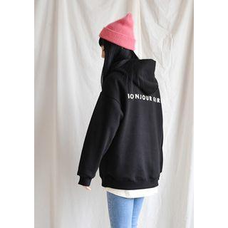 Kangaroo-pocket Letting Hoodie