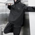 Long-sleeve Metal-accent Hoodie