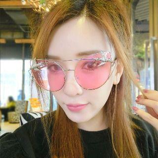 Cat Eye Bird-accent Sunglasses