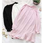Ruffle Hem Sweatshirt