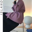 Open-front Padded Jacket