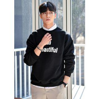 Letter-printed Relaxed-fit Sweatshirt