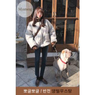 Zip-up Sherpa-fleece Jacket