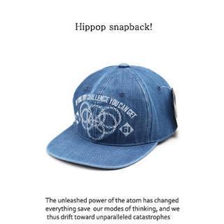 Washed Denim Baseball Cap