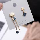 Non-matching Planet Moon & Star Dangle Earring As Shown In Figure - One Size