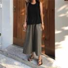 Plain Tank Top / Plain Maxi Skirt