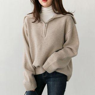 Half-zip Sweater
