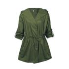 Tab-sleeve Parka