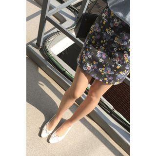 Floral A-line Miniskirt