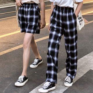 Plaid Shorts / Wide-leg Pants