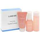 Laneige - Fresh Calming Trial Kit: Toner 25ml + Serum 10ml + Gel Cleanser 15ml 3pcs
