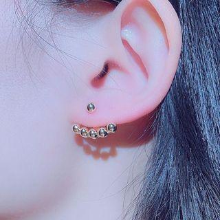 Alloy Swing Earring 1 Pr - Gold - One Size