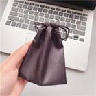 Plain Drawstring Pouch 1 Pc - Black - One Size