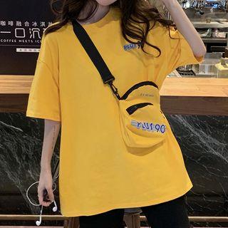 Printed Short-sleeve T-shirt / Fanny Pack