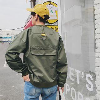 Hoop Accent Bomber Jacket