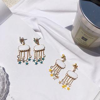 Cloud Fringed Earring
