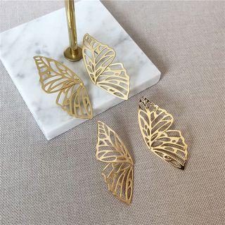Perforated Butterfly Earring