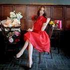Set: Rosette Blouse + Slipdress