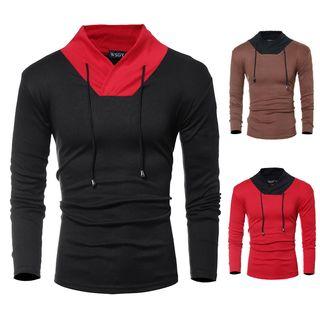 Color Block Long-sleeve Sweatshirt