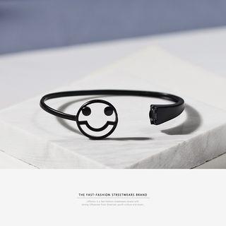 Smiley-face Open Bracelet