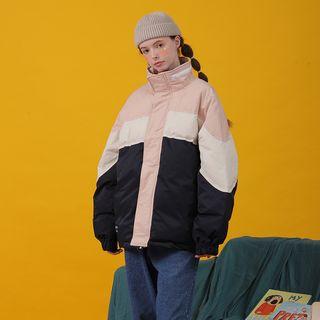 Stand Collar Long-sleeve Padded Jacket