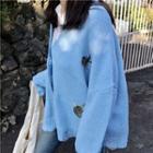 V-neck Embroidered Jacket