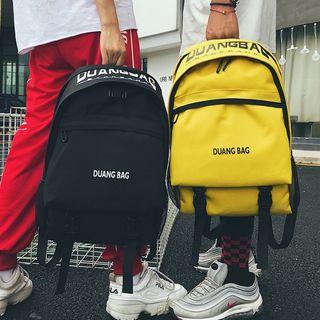 Letter Print Backpack