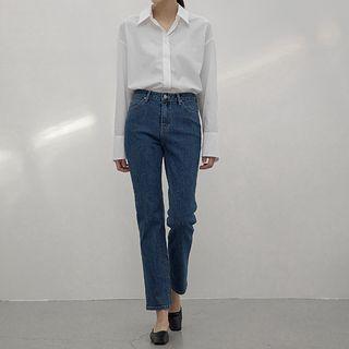[essential] Straight-leg Jeans In 2 Lengths