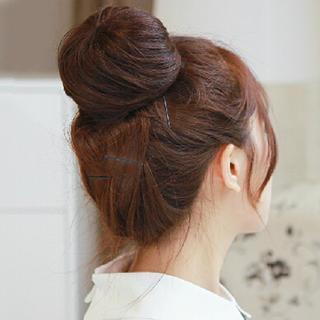 Human Hair Hair Bun