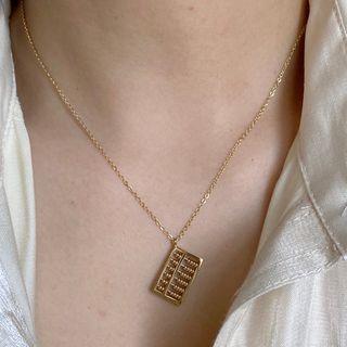 Metal Necklace K26 - As Shown In Figure - One Size