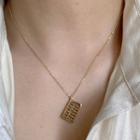Metal Necklace K26 - As Shown In Figure - One Size