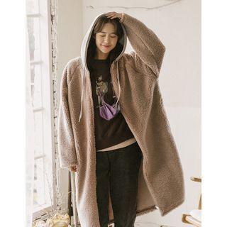 Fleece Long Hoodie