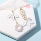 Dangle Drop Earring 1 Pair - White - One Size