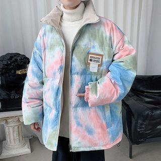 Print Padded Loose-fit Jacket