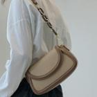 Flap Shoulder Bag Khaki - One Size