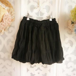 Pleated Chiffon Shorts