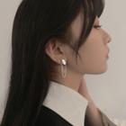Square & Chained Alloy Dangle Earring