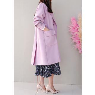 Double-breasted Spring Trench Coat