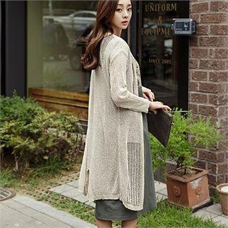 See-through Long Cardigan