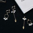 Non-matching Faux Pearl Earring