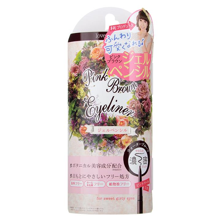 Love Switch Pink Brown Gel Eyeliner Pencil 1 Pc