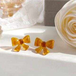 Bow Resin Earring