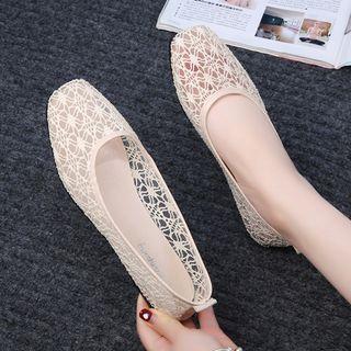 Plain Lace Flats