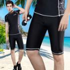 Set : Short-sleeve Rashguard + Short Water Pants