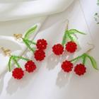 Cherry Acrylic Dangle Earring