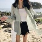 Sheer Shirt / Spaghetti-strap Top